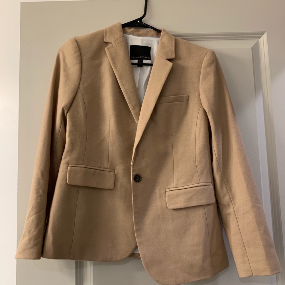 Tan blazer